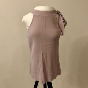 NY&C Iris Mauve Sleeveless Semi-formal Halter Top